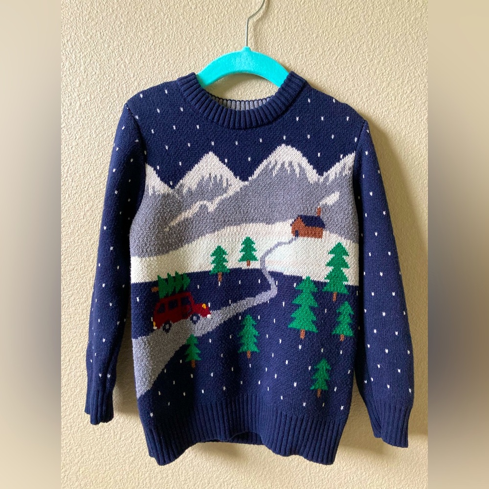 Hanna Andersson Christmas Sweater 4T